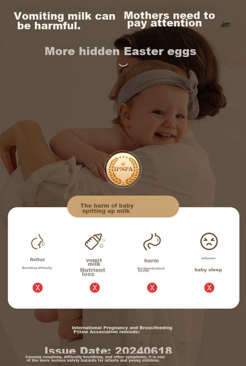 Leyunbaby Crib Bed, Newborn Baby Bionic Bed, Sloped Pillow Pad, Sleep Aid, Movable And Portable, Anti-Pressure And Anti-Fright Device 3