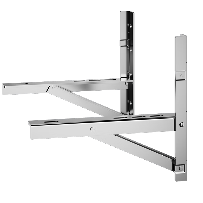 Jiangwutong Air Conditioner Bracket, 1.5-2p Hanging Bracket, Universal Thickened Air Conditioner Installation Stand, 2-Ton Air Conditioner Support Frame, Stainless Steel Outdoor Unit Bracket