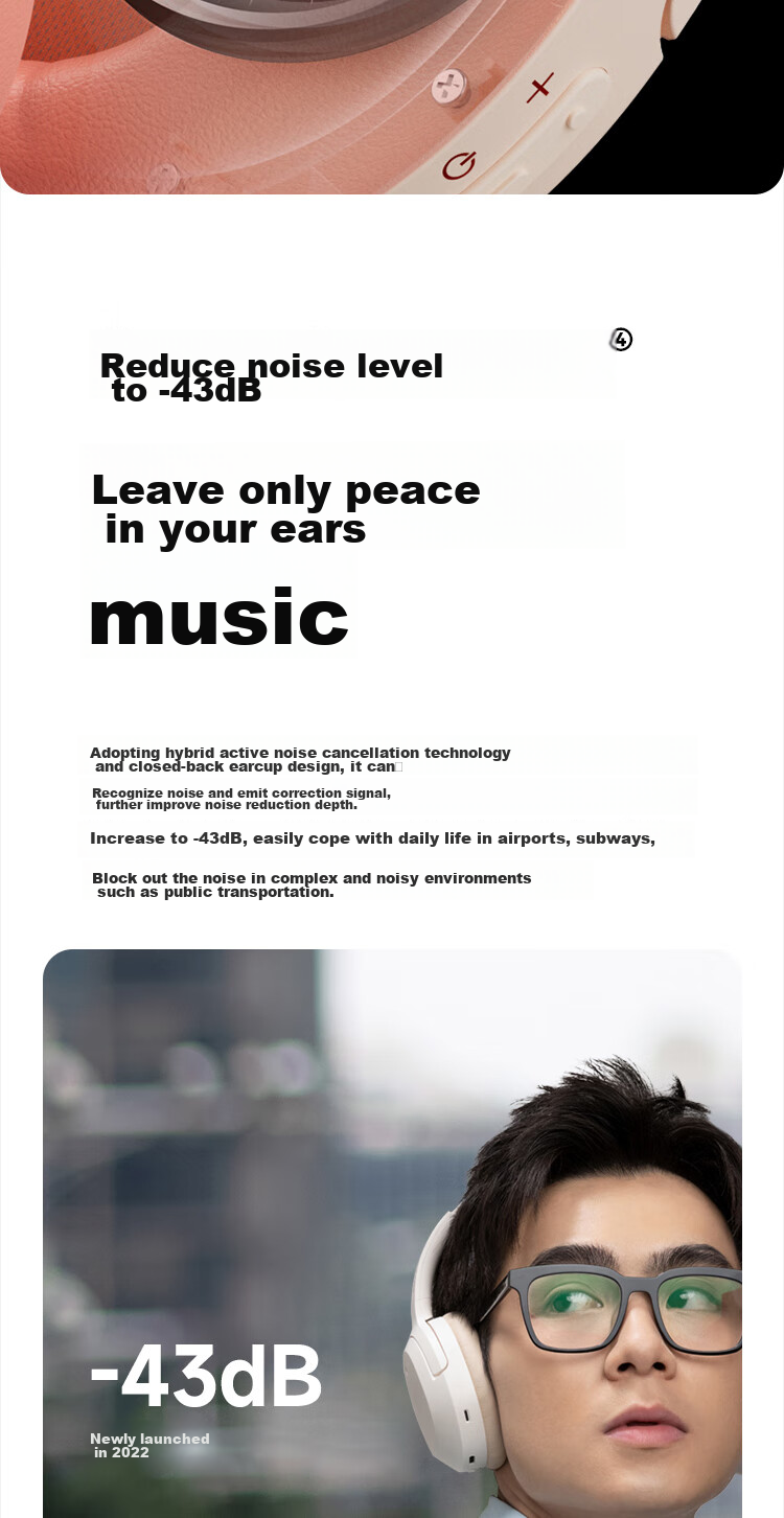 EDIFIER W820NB Dual Gold Label Edition, Over-Ear Active Noise Cancelling Bluetooth Headphones, Mobile Phone And Laptop Headphones, Willow Green, Graduation Gift 16