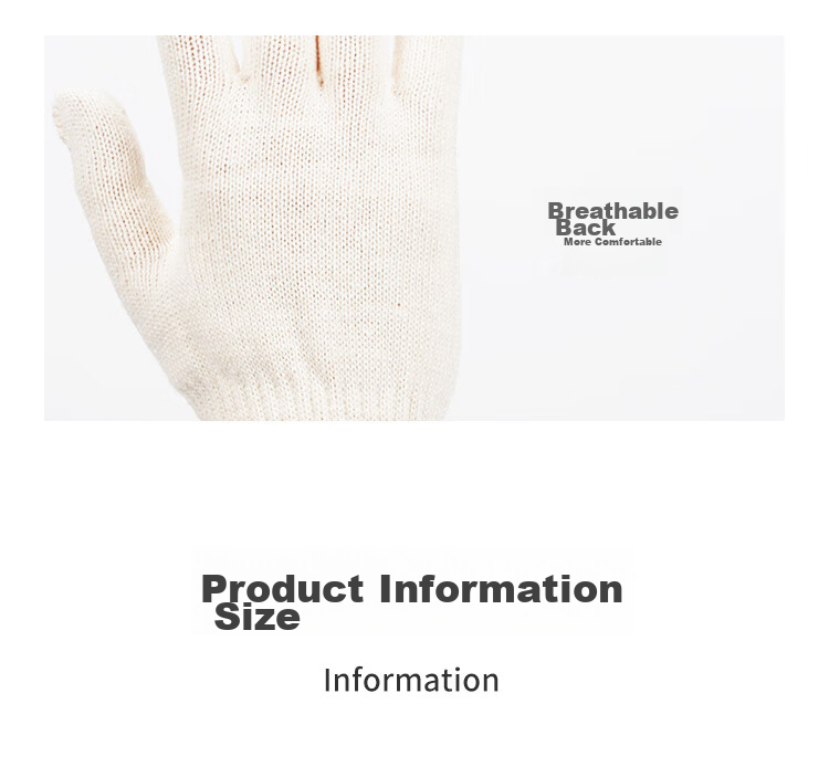 Shunxuan Safety Gloves, Non-Slip, Wear-Resistant, for Manual Work, PVC Dotted Work Gloves, Industrial Protective Gloves for Construction Sites And Handling, SGZ600-B10, 12 Pairs/pack 11