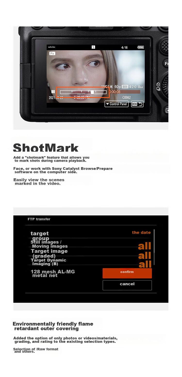 SONY Alpha 7 IV Full-Frame Mirrorless Camera, Creative Appearance Filter, Body Only, 4K 60p (ILCE-7M4/A7M4) 29