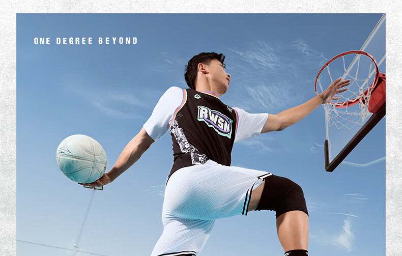 361° Men's Basketball Shoes, BIG3 Team 2.0 Spring Professional Training Breathable Sneakers for Men, 672431108-5 30