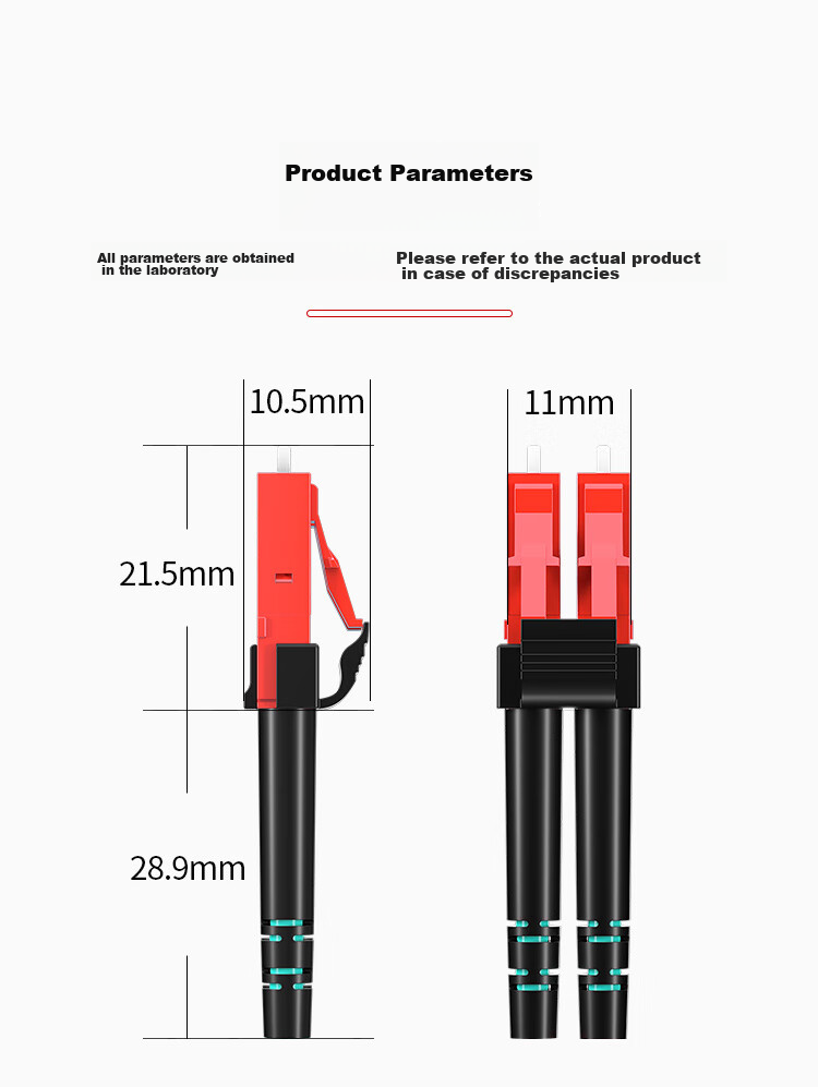 AMPCOM Telecom-Grade 10 Gigabit OM3-300 Fiber Optic Patch Cable, LC-LC Multimode Dual-Core, 50/125 Low Smoke Zero Halogen, Class 2.0 Flame Retardant, 10G/40G Long Fly A-Optic 5 Meters AMO32LC205 26