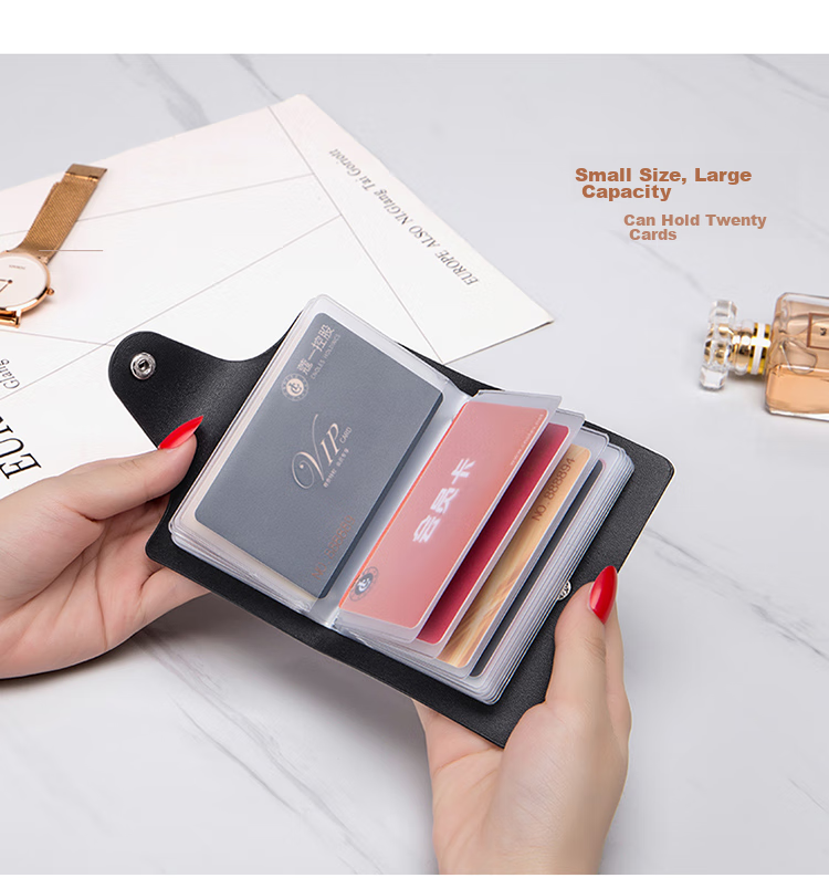 Cnoles Card Holder for Women, Multifunctional Multi-Card Bank Card Holder, Business Card Case, Driver's License Holder, Birthday Gift for Girlfriend 7