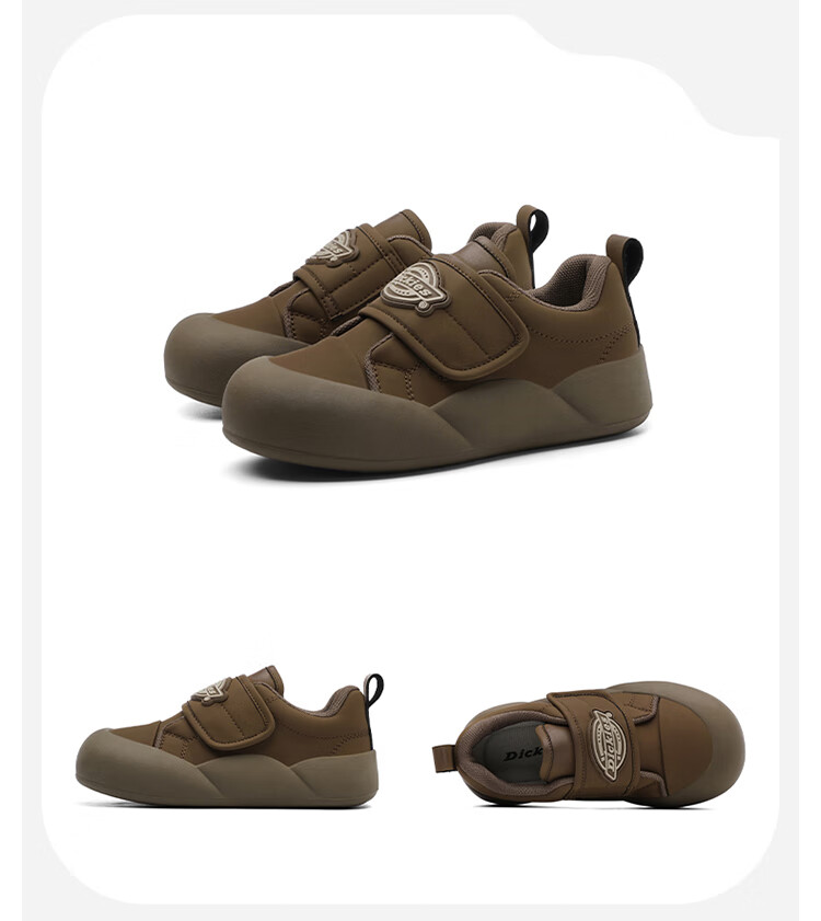 Dickies Children's Shoes Spring And Autumn Travel Shoes, Girls' Running Shoes, Student Casual Shoes, Kids' Sneakers, Soft-Soled Lightweight Trendy Shoes 13