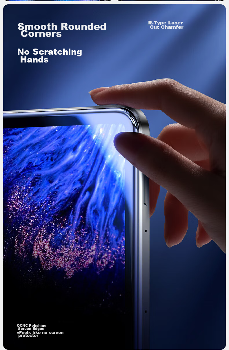 Shanmo Tempered Glass Screen Protector for Xiaomi Pad 7S Pro, 12.5-Inch, 2025 Model, Full Coverage High Definition Anti-Fingerprint Protective Film 10