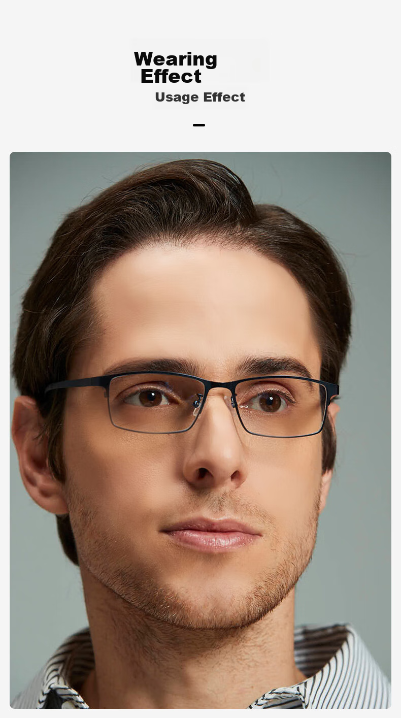 Jingpintang Japanese Imported Anti-Blue Light Reading Glasses for Men And Women, High-Definition Eye Protection Glasses, JD Self-Operated Flagship Store Authentic Product 100 Degrees 12