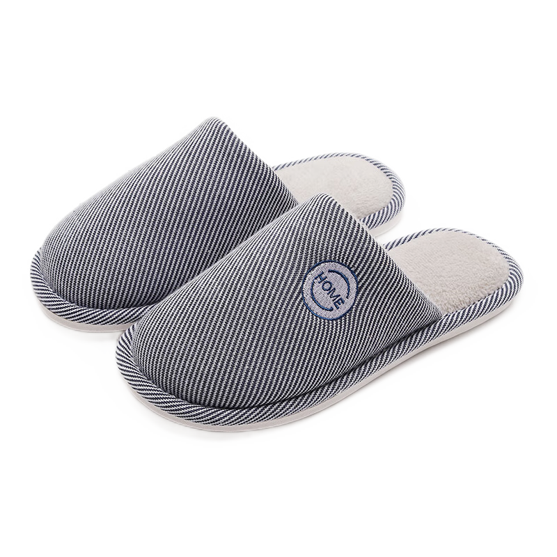 GUOLUOFEI Spring And Summer All-Season Slippers for Men, Indoor Home Use Women's Slippers, Blue, Size 36-37