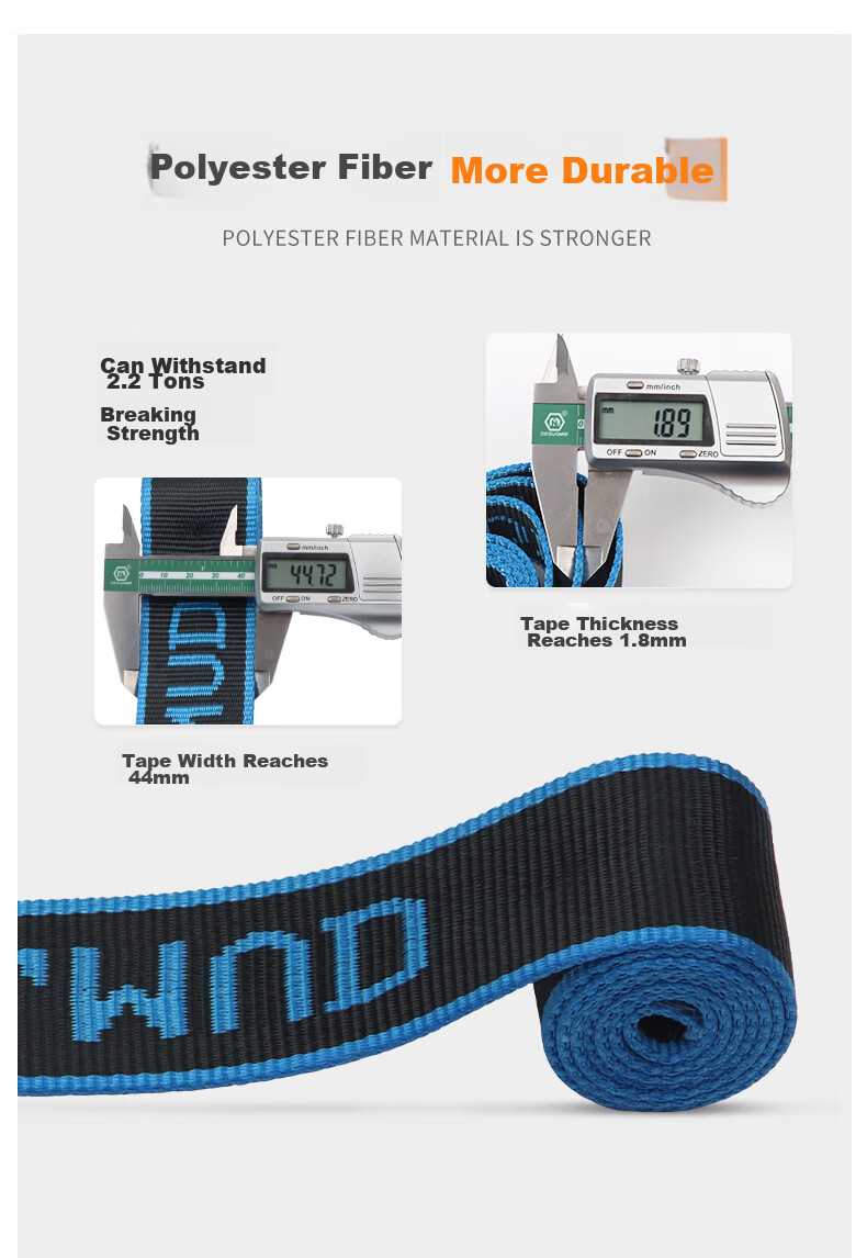 Geermu Single-Waist Safety Belt with Small Hook, 1.8 Meters, National Standard Electrical Safety Rope with Hook GM3617 14