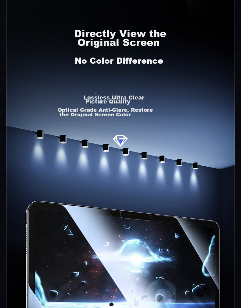 Benks Tempered Glass Screen Protector for IPad Air 11, M4 Chip, 2026 New IPad Air 11-Inch Apple Tablet, 25th Generation Zero-Feel Anti-Drop Air6/7/8 Ultra-Thin HD Film 16