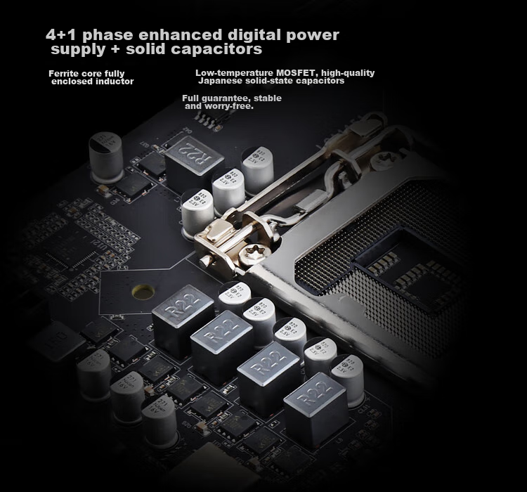 ONDAL 9D4-VH (Intel LGA 1151) Motherboard, Compatible with Intel 6789 Gen Processors 4