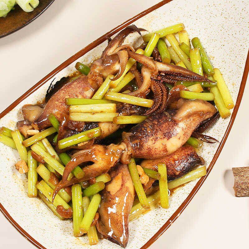 富海锦鲜冻笔管鱿鱼1斤鱿鱼 海兔子 墨斗鱼 火锅烧烤食材海鲜生鲜软足类