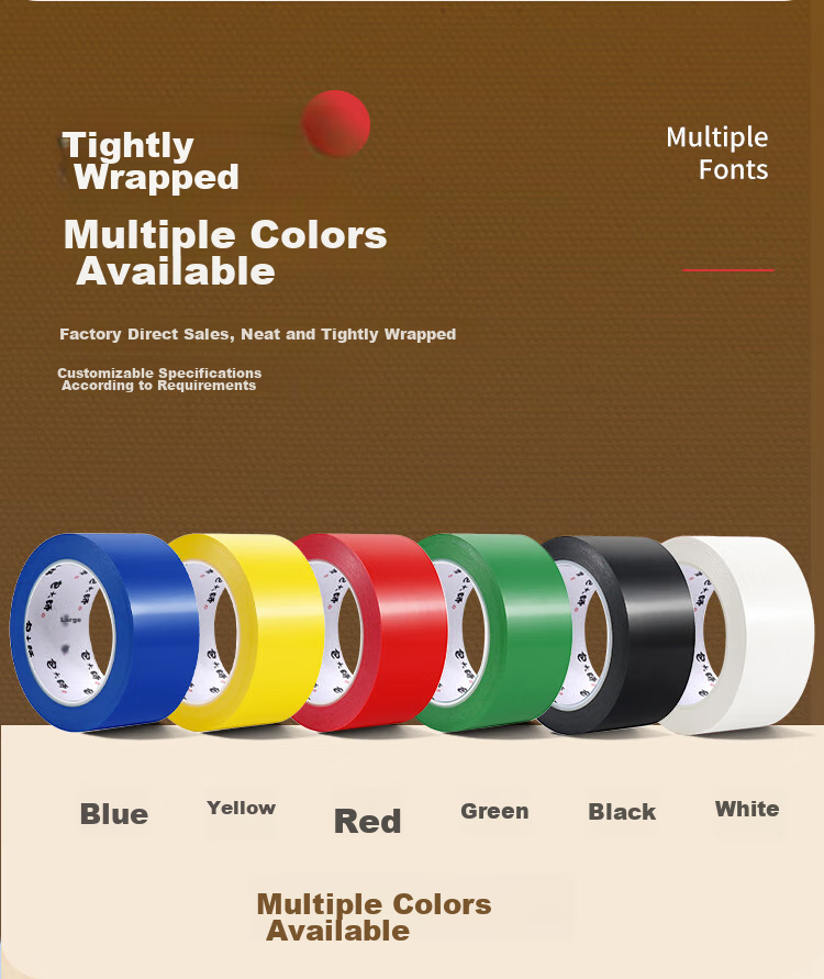 Master Package Red Tape 48mm*50m*3 Rolls Express Packaging Tape Color-Coded Sorting Tape OPP Colored Packing Tape 7