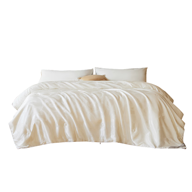Wangyiyanxuan Silk Comforter, Spring And Autumn All-Season Duvet Insert, Class A 100% Natural Silk, 1000 Grams, 220*240cm, White