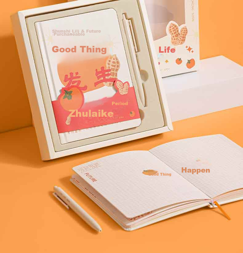 Deli Notebook Gift Box, Good Things Happen Journal Notebook Gift Set, Birthday Gift, Graduation Season SZ079 15