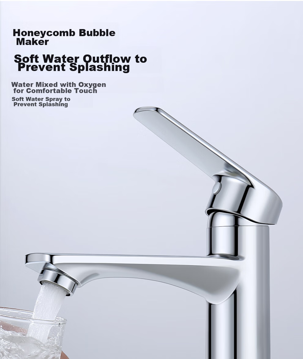 Larsd Basin Faucet Hot And Cold Water Bathroom Cabinet Alloy Washbasin Faucet Sink Tap LD6701 6