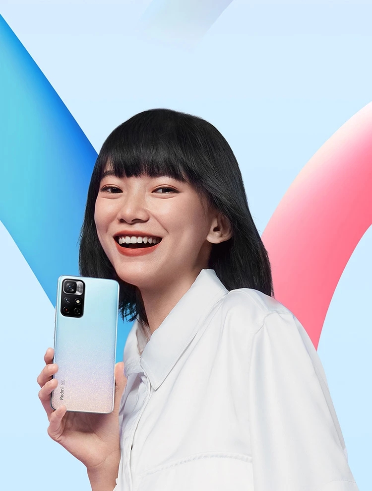 Redmi Note 11 5G Dimensity 810 33W Pro Fast Charge 5000mAh Large Battery 6GB +128GB Light Dream Galaxy Smartphone Xiaomi Redmi Redmi Note 11 5G Dimensity 810 33W Pro Fast Charge 5000mAh Large Battery 6GB +128GB Light Dream Galaxy Smartphone Xiaomi Redmi