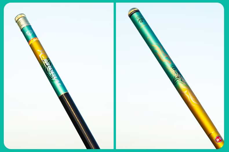 GW Fishing Rod, Handheld, 8.1 Meters, Water Color Liangchen, Lightweight, Versatile Rod, Ultra-Light, Ultra-Hard, 28 Sections, Fishing Pole, Crucian Carp Rod 17