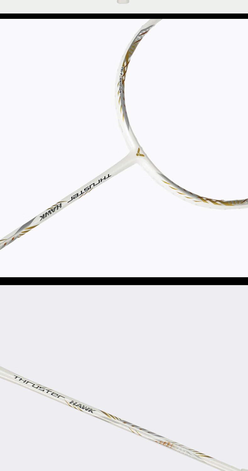 VICTOR Self-operated Flagship Store Badminton Racket Single Purchase for Men and Women Full Carbon Large Sweet Spot Professional Offensive Racket TK-RAPTOR 6