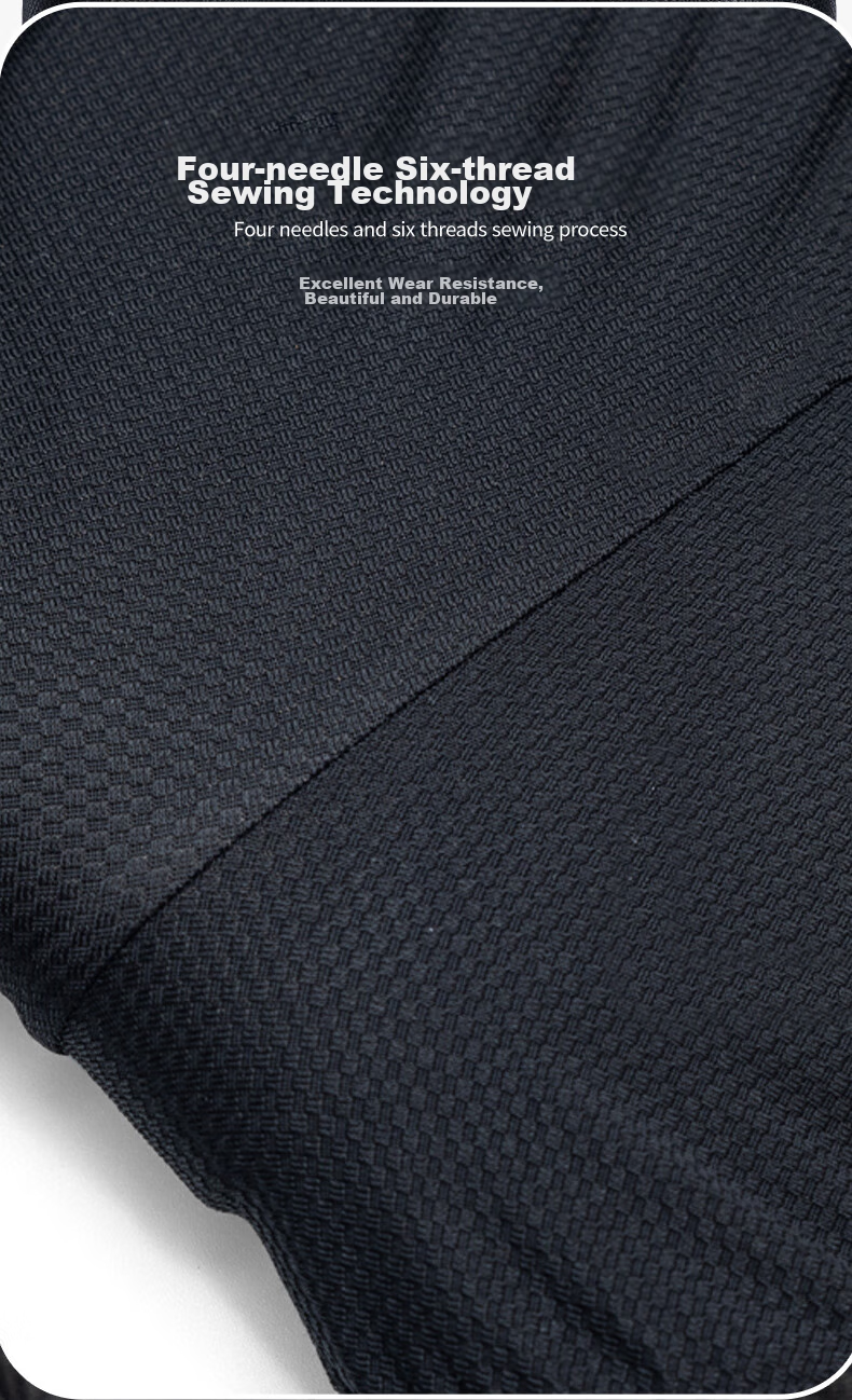 Sendike Cycling Underwear, Bicycle Foam Seat Cushion, Mountain Bike Road Bike Underwear for Men, Dena, Black, 4XL 5