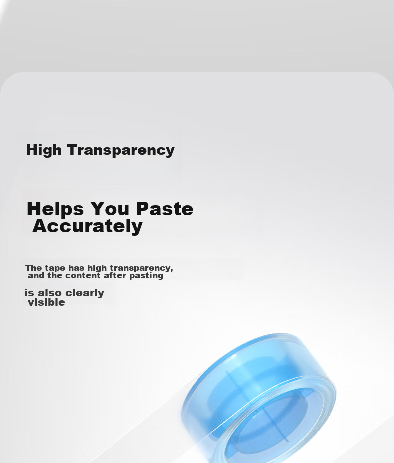 Deli (Deli) Strong High-Transparency Tape 8mm*30y Small Tape for Error Correction And Student Stationery, Back-To Essential Learning Supplies, Tear-Resistant And Tensile-Strength, 2 Rolls JD902 5