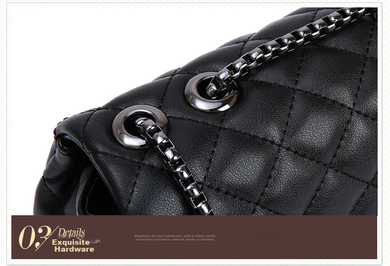 Viney Leather Handbag, Women's Brand Chain Bag, Light Luxury Shoulder Crossbody Bag, Practical Birthday And Mother's Day Gift for Mom 25