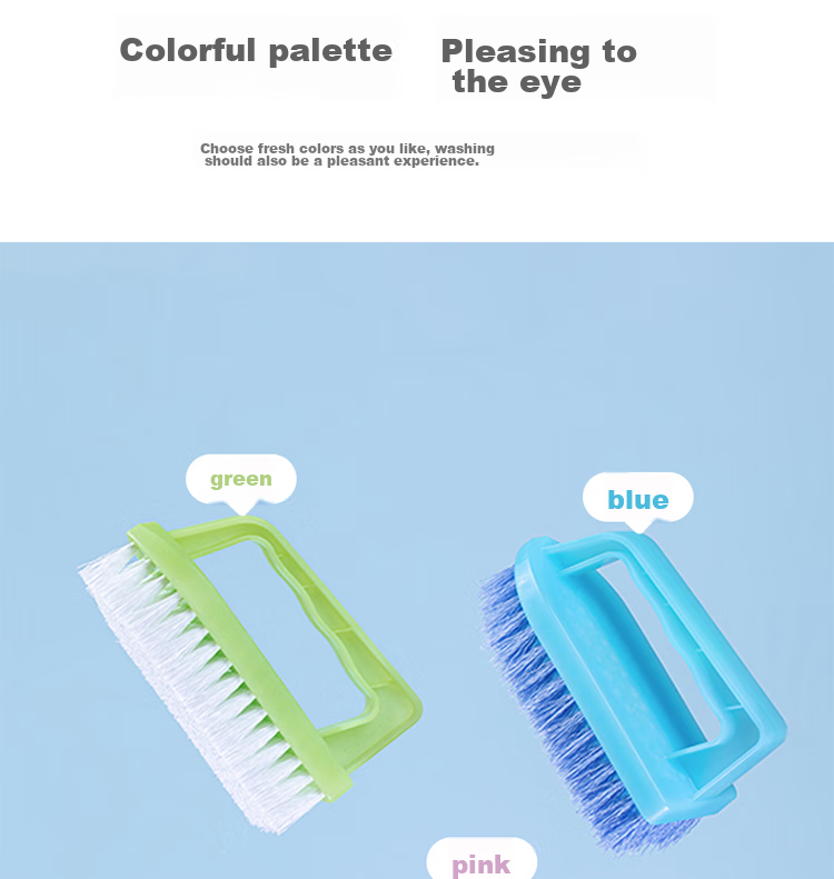 CHAHUA Brush, Shoe Brush, Laundry Brush, Bathroom Floor Brush, Soft Bristles, Pack of 2 9