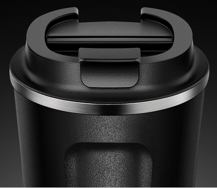 SIMELO 316 Stainless Steel Insulated Travel Mug for Men and Women 510ML Blue Mountain White 6