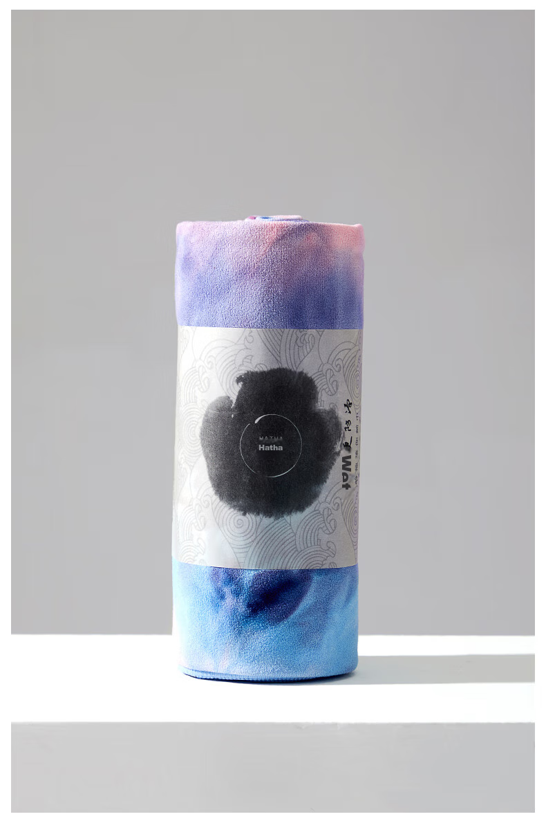Hata Professional Yoga Mat, Non-Slip Yoga Towel, Thickened Sports Beach Towel, Fitness Sweat-Absorbing Non-Slip Towel 10