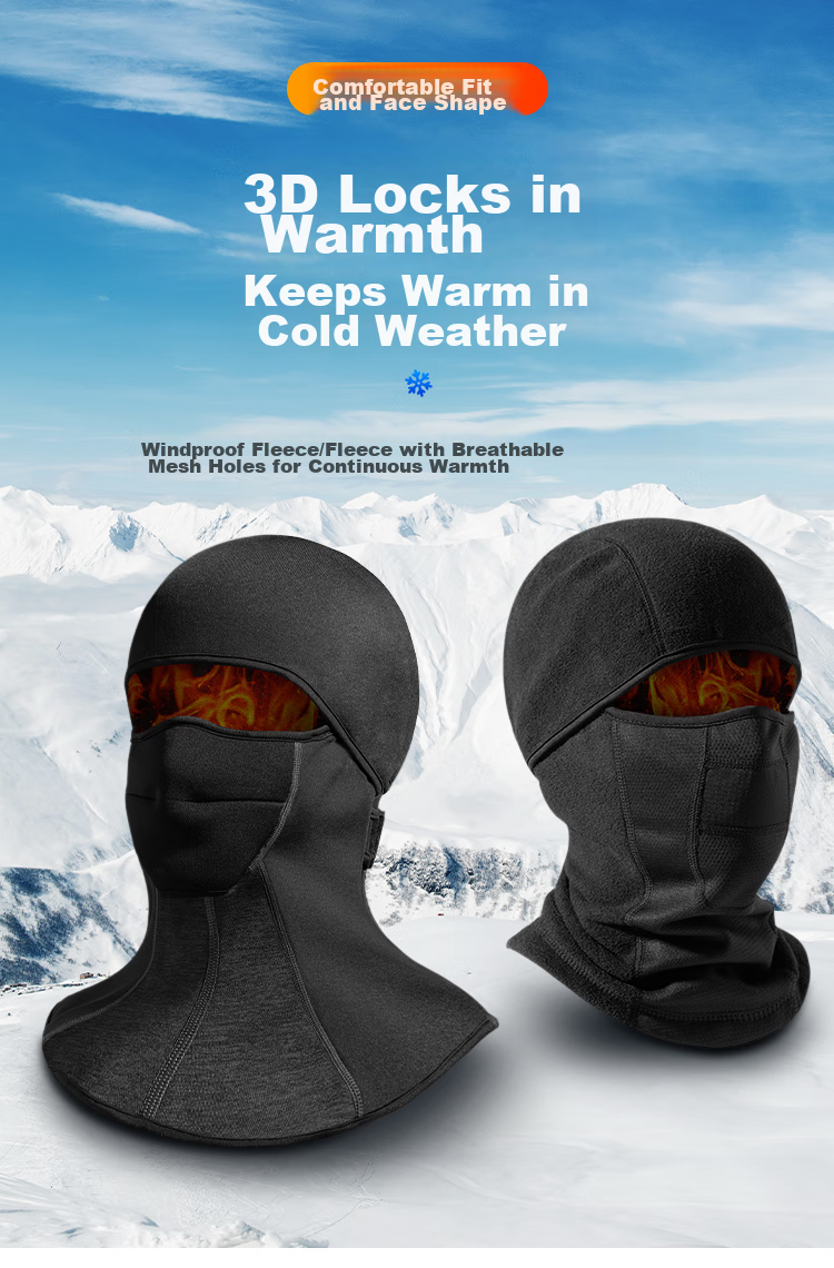 Move Iron Autumn And Winter Fleece Warm Head Cover for Electric Scooters, Motorcycles, Bicycles, Outdoor Cycling Windproof And Warm Riding Cap 6