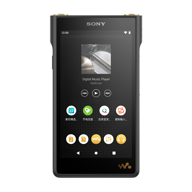 SONY NW-WM1AM2 Hi-Res High-Resolution Music Player/MP3 Hi-Fi Lossless, Black Brick 2nd Generatio
