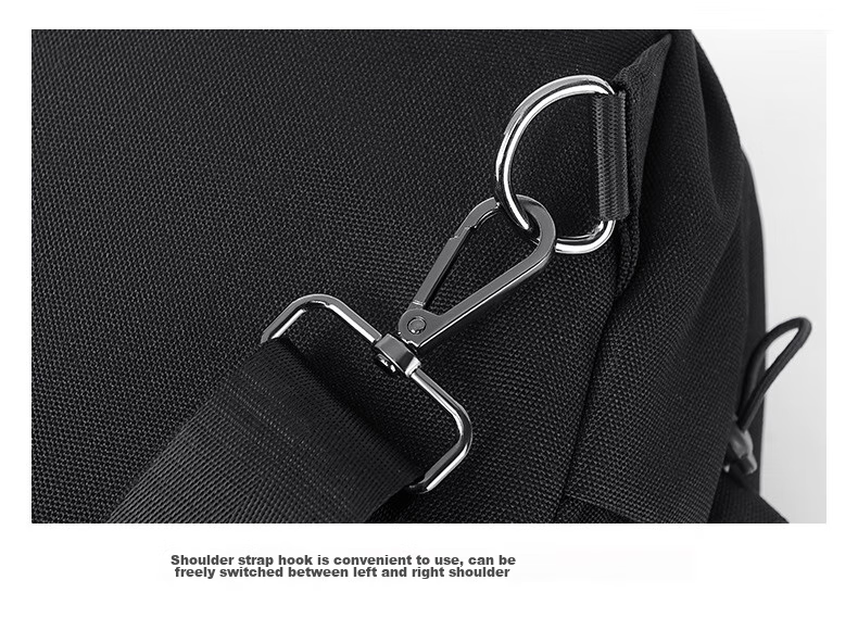 JEVI Casual Men's Chest Bag, Simple Shoulder Crossbody Bag, Multifunctional Trendy Messenger Bag, Small Pouch, Fashionable Male Bag 20