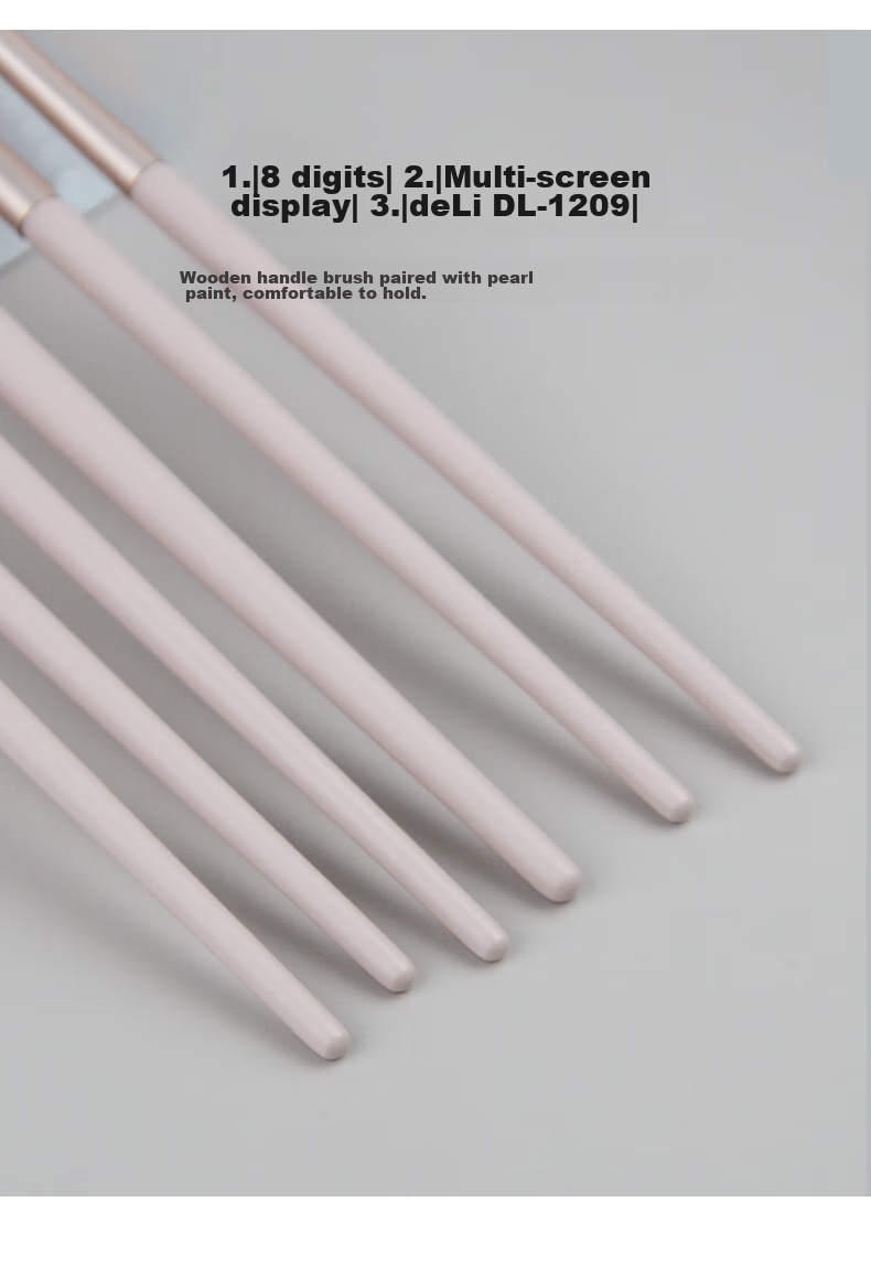 Dongyiyanxuan New Year Gift Set of 5 Wool Eyeshadow Brushes for Eye Details, Blending, Under-Eye Bags, And Concealing 9