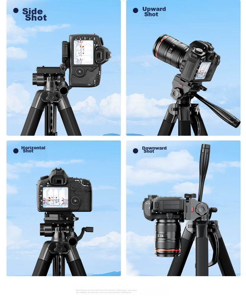 JIAHUACAI Tripod for Smartphones, Cameras, Mirrorless Cameras, DSLR, Sony, Canon Photography And Videography, Horizontal And Vertical Shooting Stabilization, Indoor Selfie, TikTok Live Streaming, Short Video, Outdoor Portable Stand 14