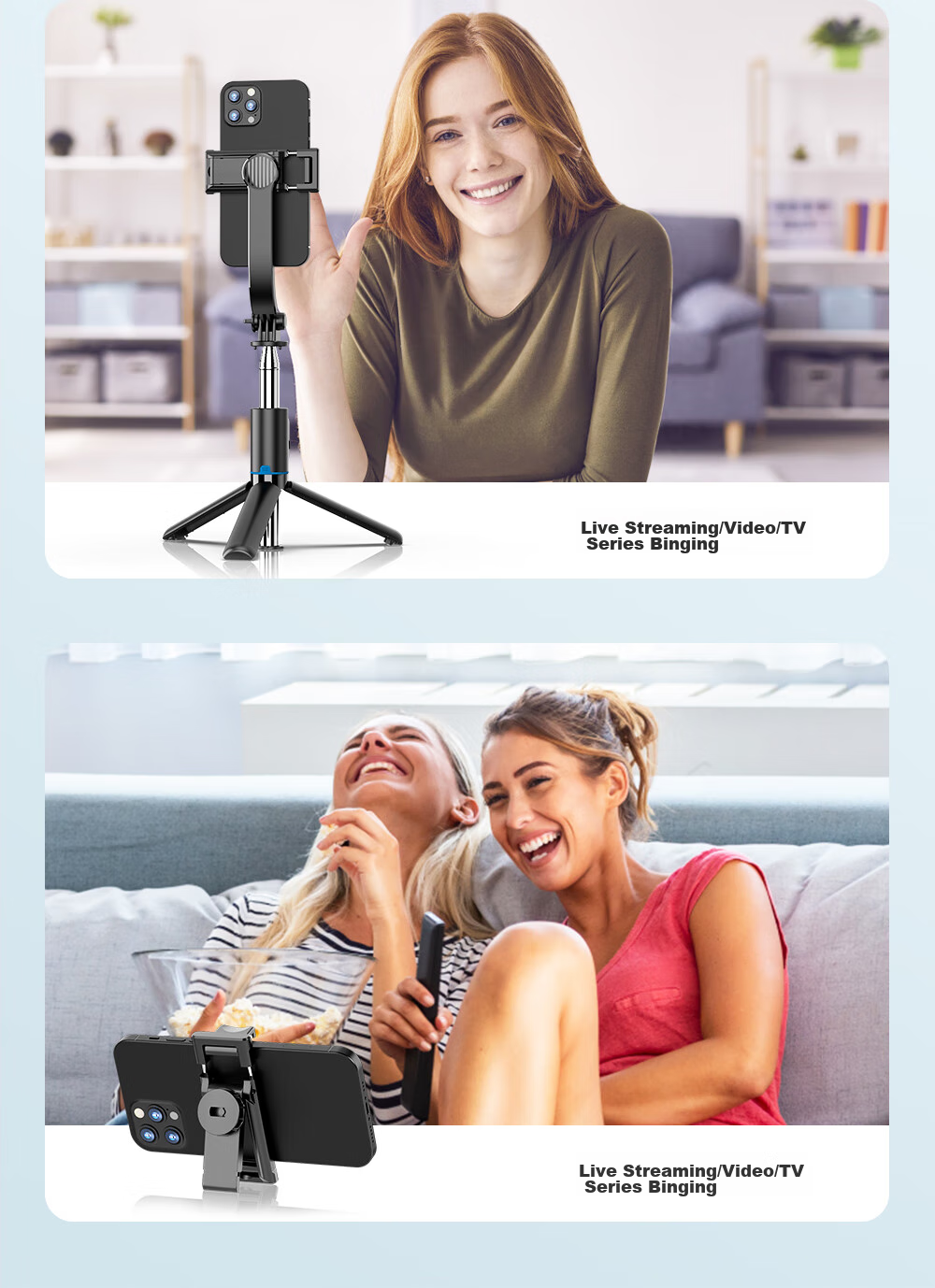 Fotopro TL-702 Portable Compact Magnetic Tripod for Phone, Bluetooth Speaker, And Live Streaming with Retractable Desig 8