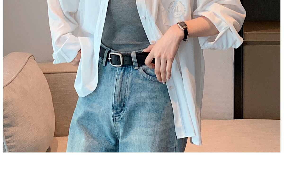 Halo Queen Long Sleeve Shirt Women Spring Autumn Mint Mambo Loose Premium Thin Jacket H13QC2955 31