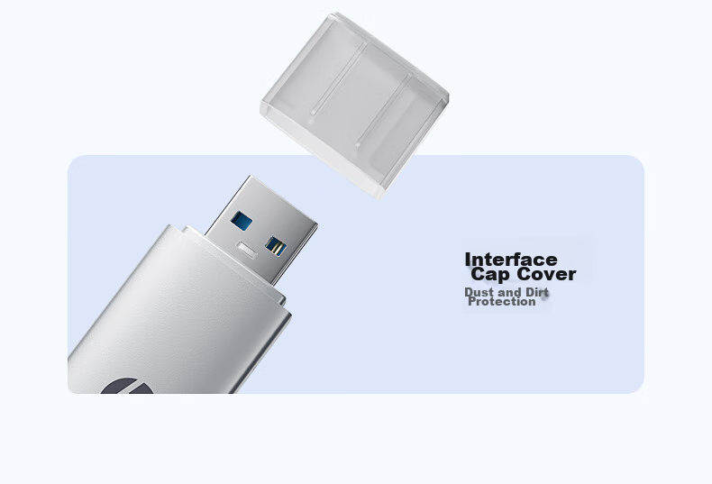 HP USB Flash Drive Reader SD/TF Multi-Functional All-In Card Reader for Computer, Phone, IPad, Camera, Dash Cam, Surveillance Memory Card Silver 9