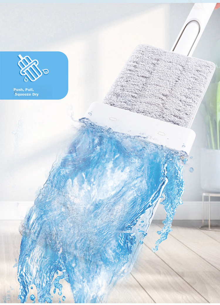 MIAOJIE Magic Squeegee Broom 36cm Silicone Non-Stick Hair, Single Floor Scraper Three-In Bathroom Dry And Wet Dual-Use 3