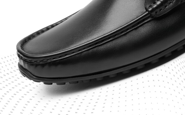 Goldlion Men's Loafers, Slip-On Shoes, Lightweight And Comfortable, Business Casual Shoes, G567310469AAB, Black, Size 41 7