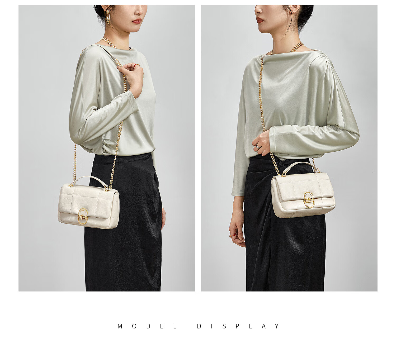 Cnoles Chain Bag for Women, Diamond Pattern Shoulder Crossbody Bag, High-End Underarm Bag, Birthday And 520 Gift for Girlfriend Or Wife 27