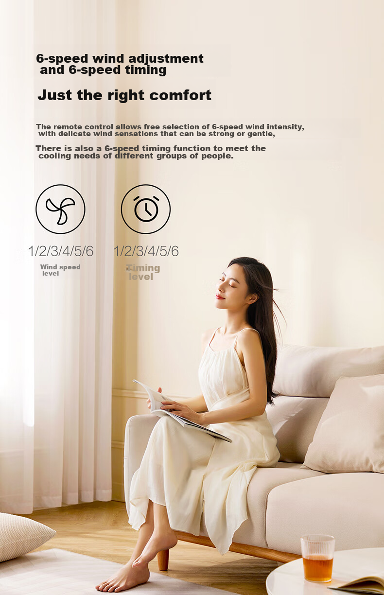 OPPLE Full Spectrum Fan Light, Ceiling Fan Light, Electric Fan Smart Lighting, Kitchen Air Conditioner Companion, Bedroom Ventilation Fan, Level 1 Energy Efficiency 6