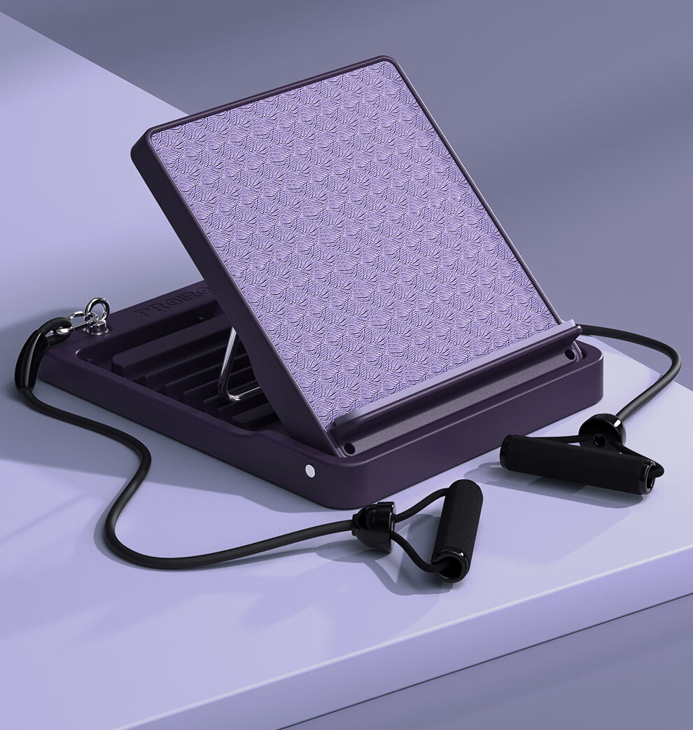 PROIRON Puliai Steel Stretching Board Seated Forward Bend Trainer Calf Stretch Incline Board Squat Step Platform 5
