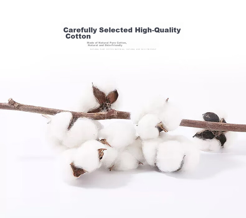 Hengyuanxiang 100% Cotton Pillowcase Single Pack Antibacterial Pure Cotton Pillow Cover Single Size 48x74cm Pillowcase for Men And Family Use 4