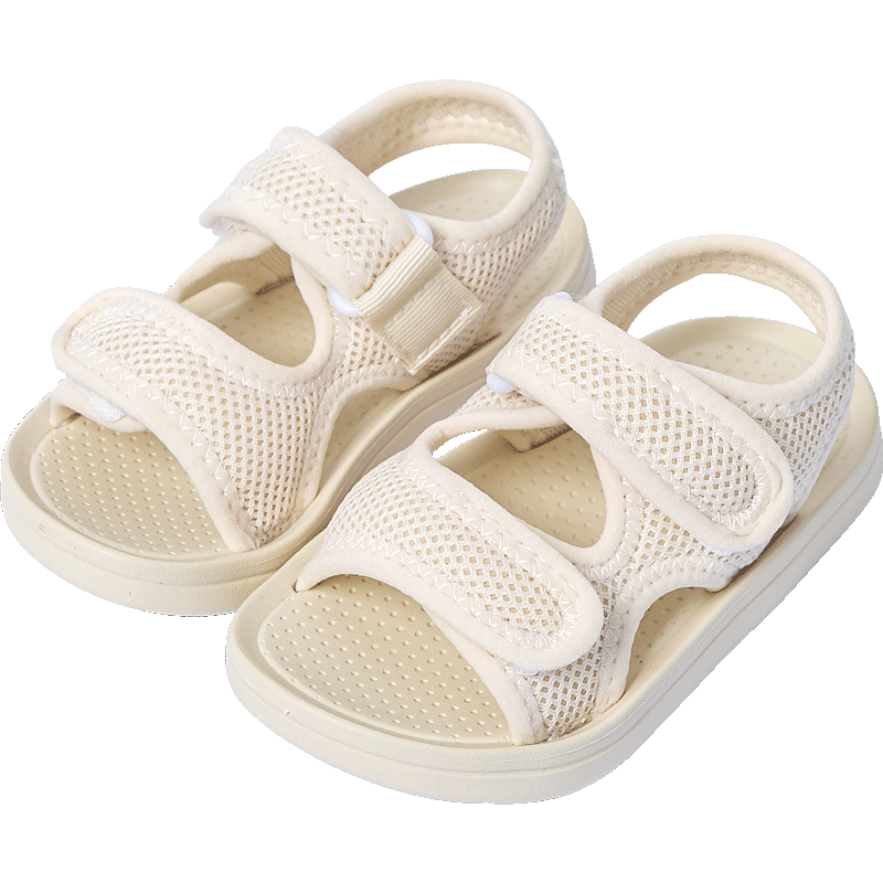 Cheerful Mario Kids Sandals Girls Summer 2026 New Baby Non-Slip Closed-Toe Toddler Boys Outdoor Beach Shoes 1-3 Years