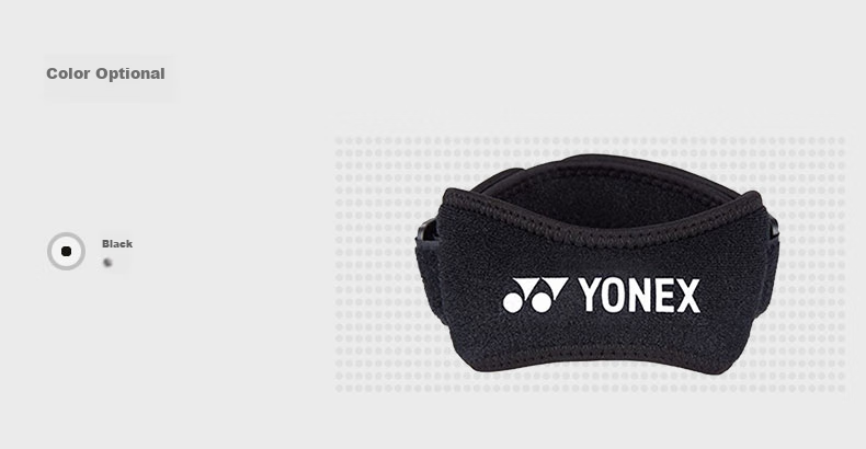 YONEX Patellar Strap for Badminton, Basketball, Running, Patella Stabilization, Compression Adjustment And Strapping MPS-05CR 2