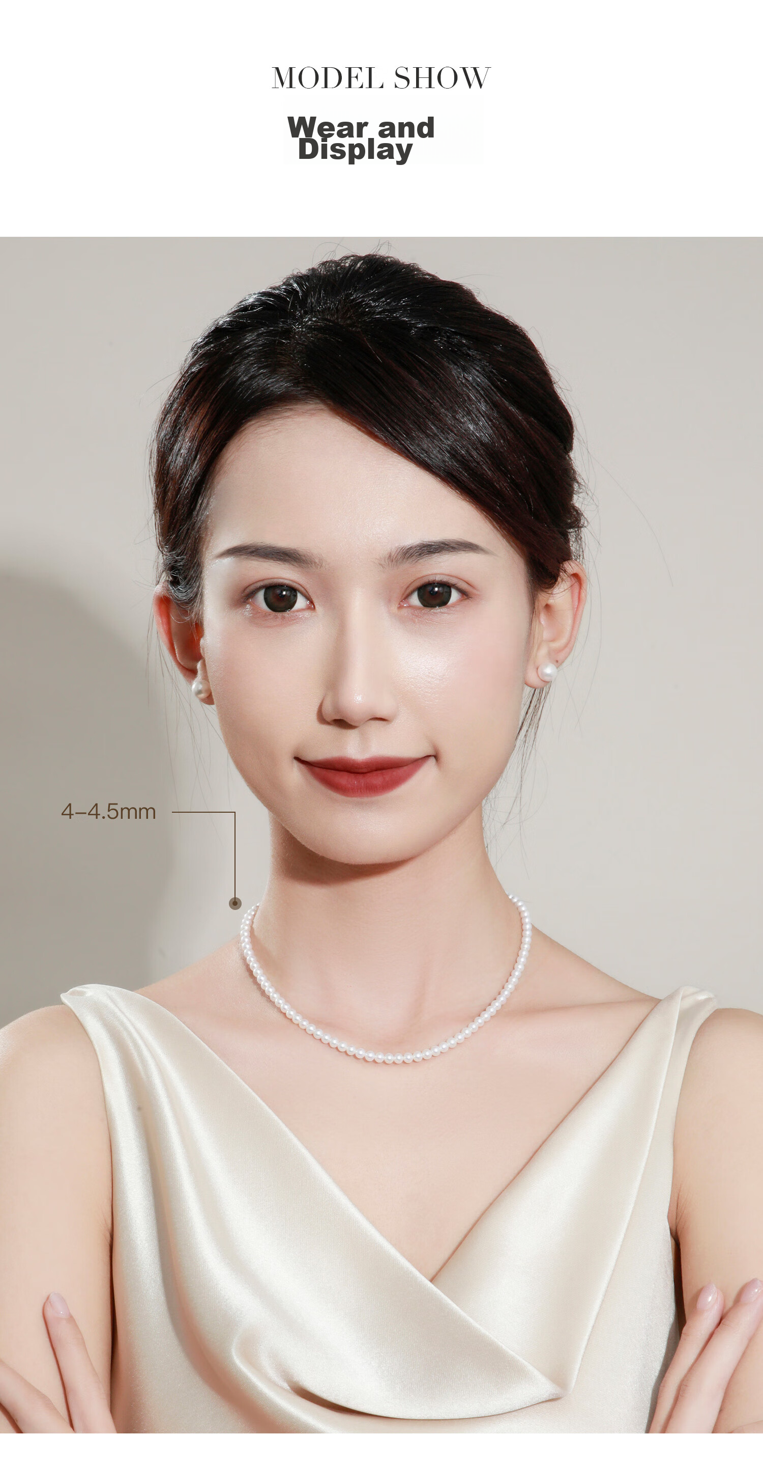 GiO Jewelry Freshwater Pearl Necklace, Youthful Style Collarbone Chain, Gift for Girlfriend, Wife, Mother's Day Present 10