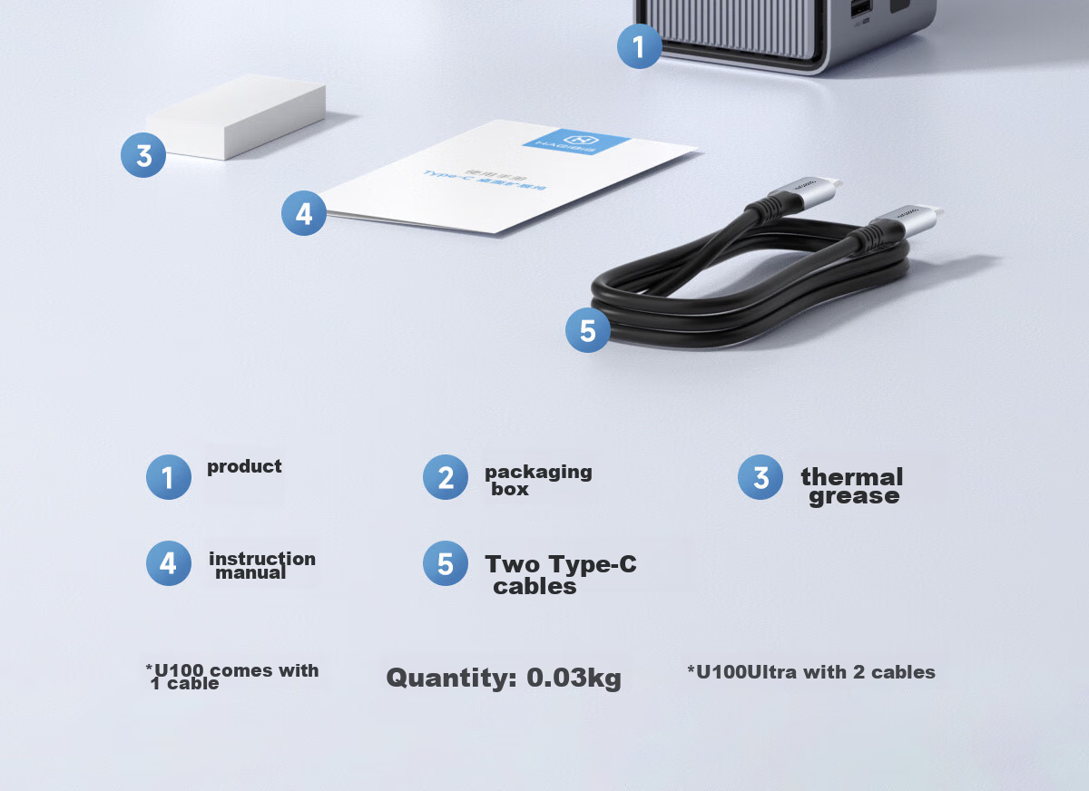 Hagibis Desktop Expansion Dock, Type-C Hub, USB Multi-Port Adapter, HDMI Multi-Screen Vertical HUB, Hard Drive Enclosure, Thunderbolt 5/4 Compatible with Apple Mac Laptops 41