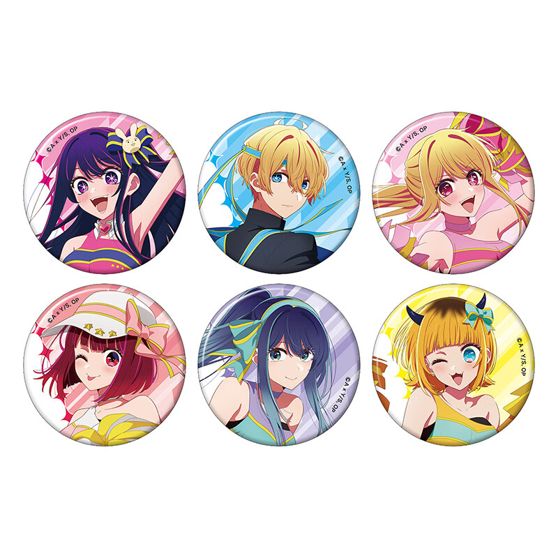 Y LINE My Pushed Child LaLa Team Ver Badge, Gumiho Accessories (6 Pieces/box), for Ages 15 And Above 1