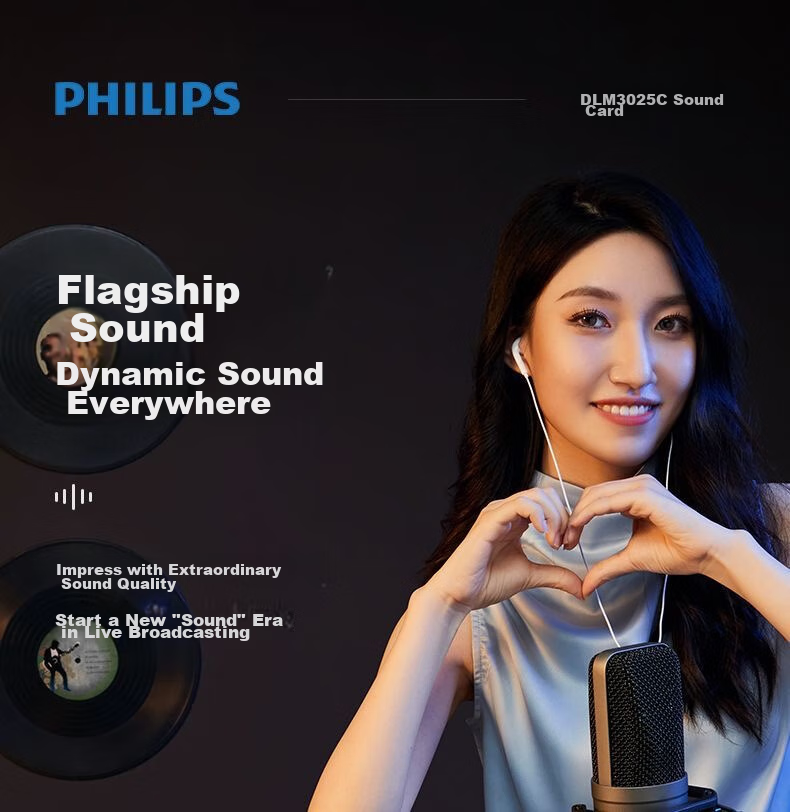 Feilipu Mobile And Computer Compatible Live Streaming Sound Card Bluetooth Accompaniment Professional Live Streaming Equipment Plug And Play Live Recording DLM3025C Sound Card + Handheld Microphone Complete Set 6