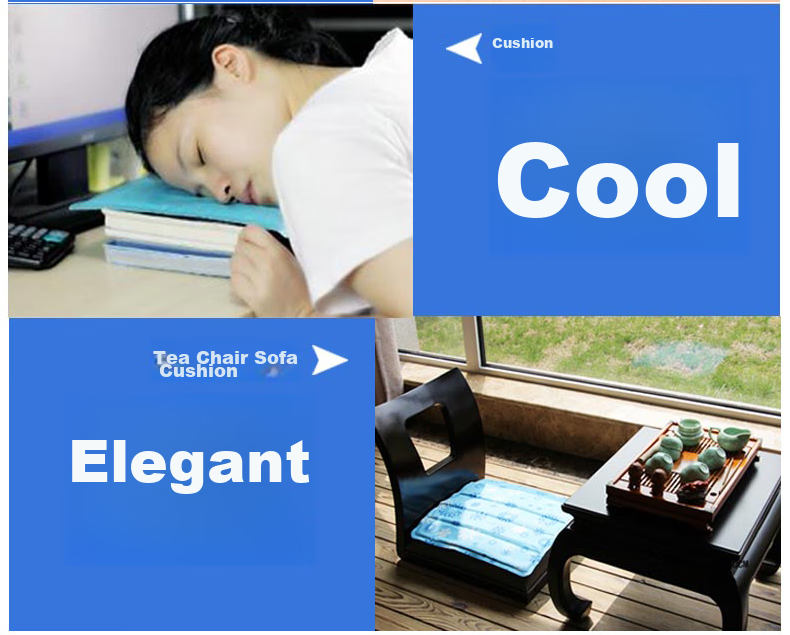 Dijialun Summer Car Seat Cushion, Single Piece Square Pad, Ice Pad, Home And Car Cooling Mat, Office Sofa Ice Cream Seat Cushion, Pet Mat 9